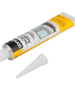 Borracha de silicone acetico.50g transparente vonder