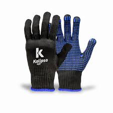 Luva helanca pro preta c/pigmento kalipso m ca 39669
