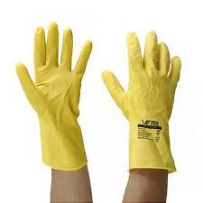 Luva multiuso slim amarela tam g