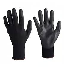 Luva de pu preta tam 9 (g) ca 46240 southern