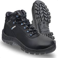 Nobuck marluvas b/c pvc  antichamas preto azul ca 9148 n 37