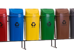 Kit coleta seletiva 60lt 6 und
