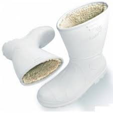 Bota pvc termica c/forro la vulcabras branca 36