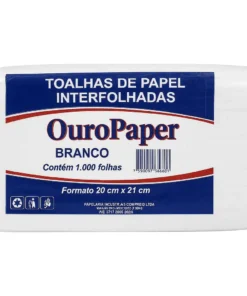 Papel toalha bco int 20x21 1000 ouro p